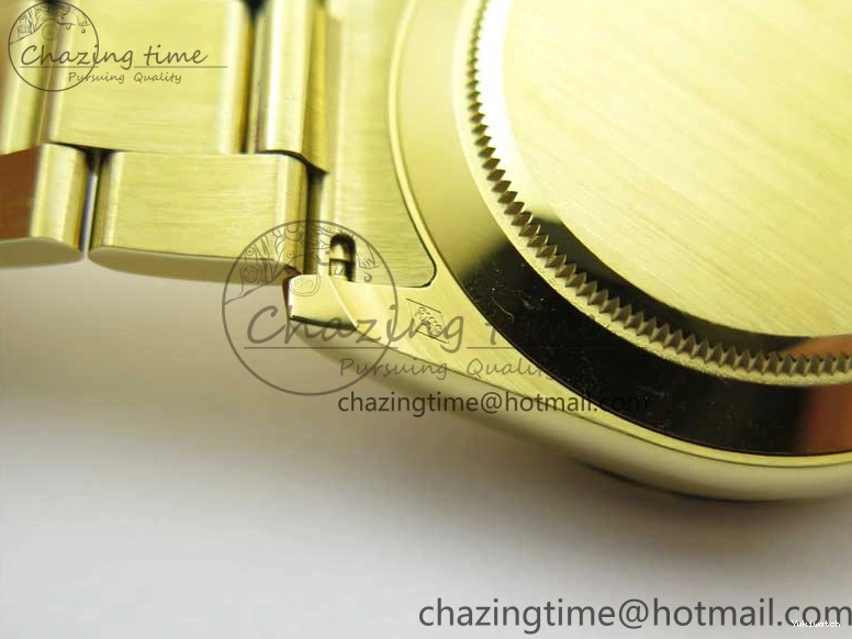 KKF Steel YG Dial Best 904L Edition 1:1 Green Bracelet YG Daytona on A7750 0410